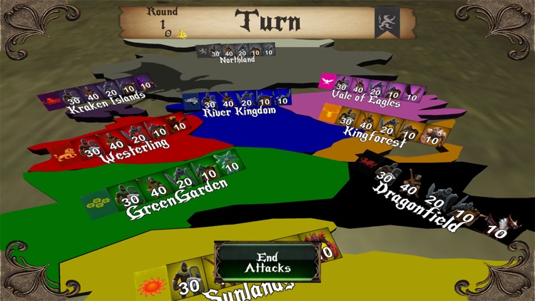 Battle Of Thrones - war game screenshot-3