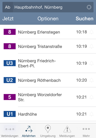 FahrInfo Nürnberg screenshot 3