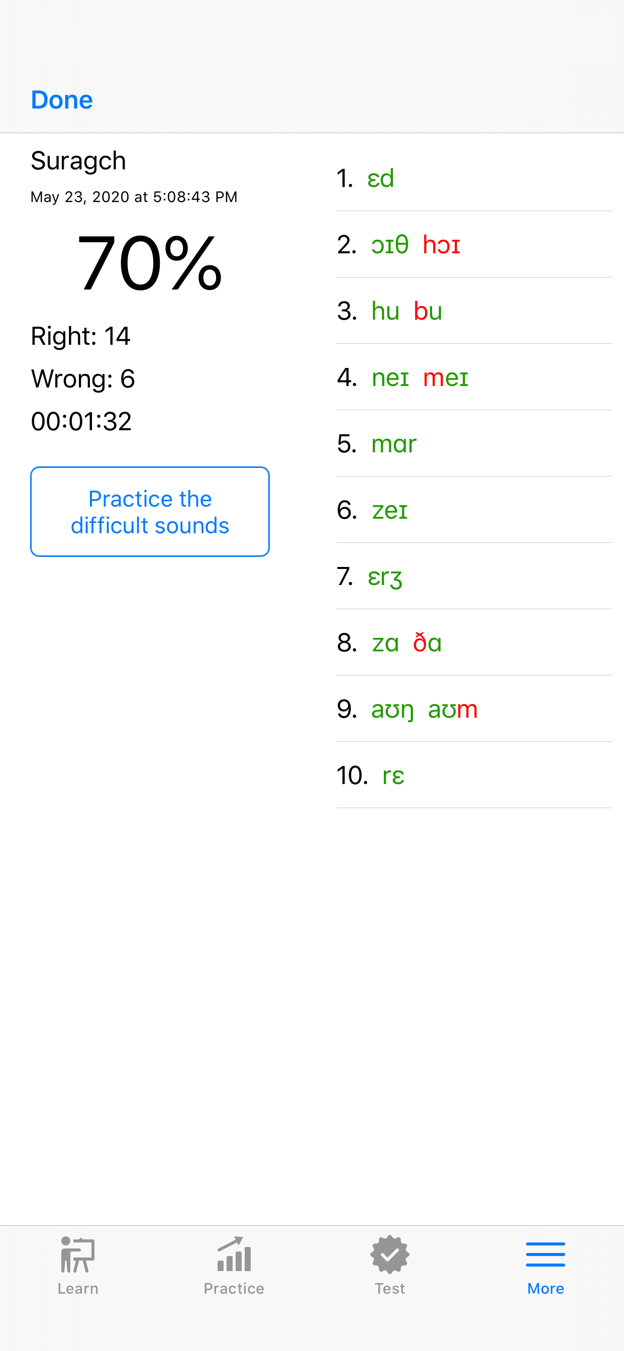 ae Pronunciation
