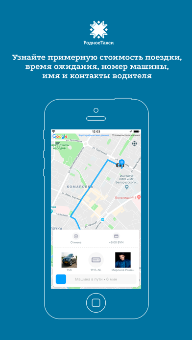 Родное такси screenshot 3