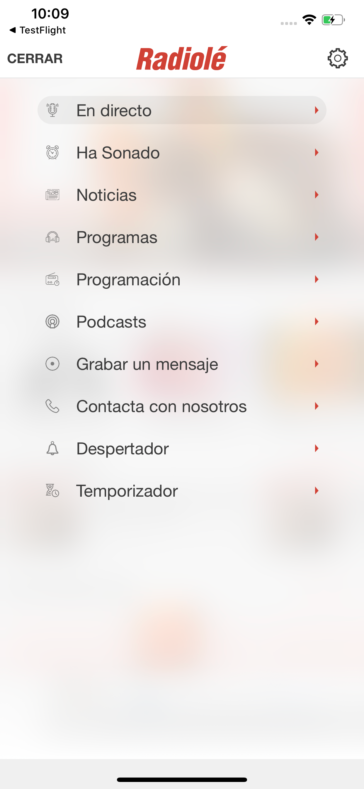 Radiolé screenshot 3