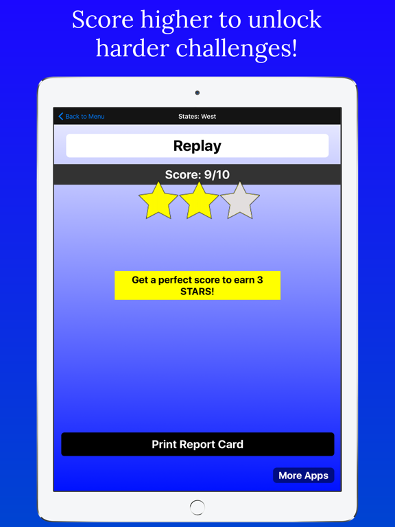Screenshot #6 pour United States Map Quiz
