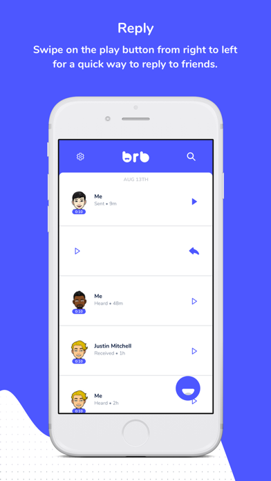 Brb - Voice Messenger screenshot 4