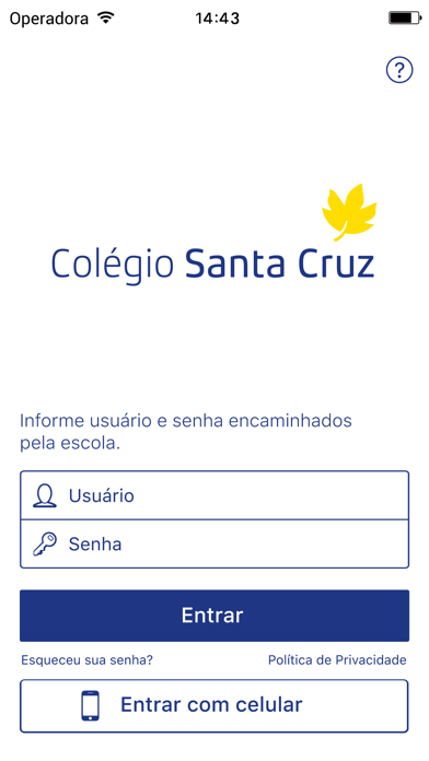 Colégio Santa Cruz Screenshot