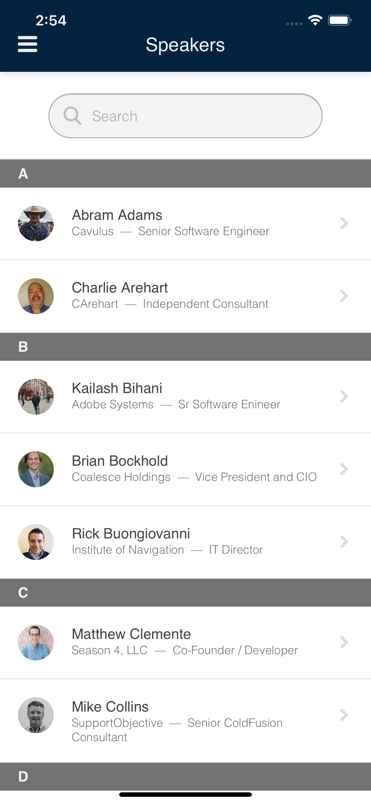 Adobe ColdFusion Summit 2019 screenshot 3