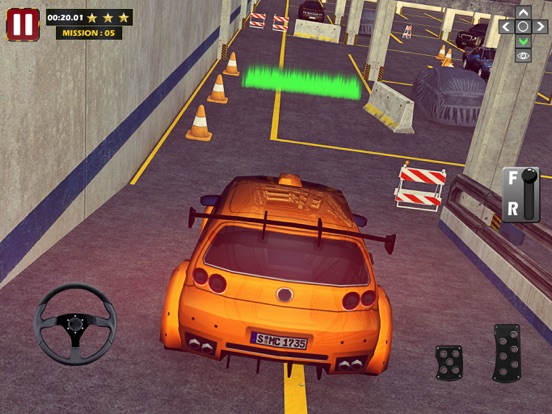 3D Real Car Parking Game iPad screenshot