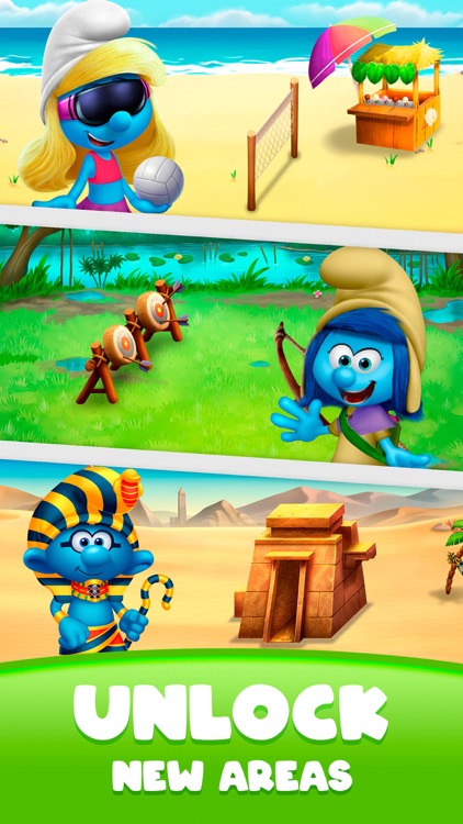 Smurfs Bubble Shooter Story screenshot-3