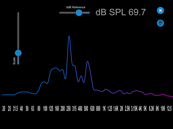 Live Sound Guide iPad screenshot 5 - Music app