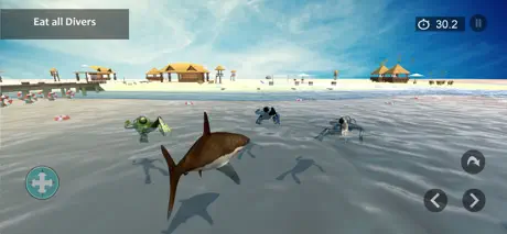 Angry Shark Attack Shark Games