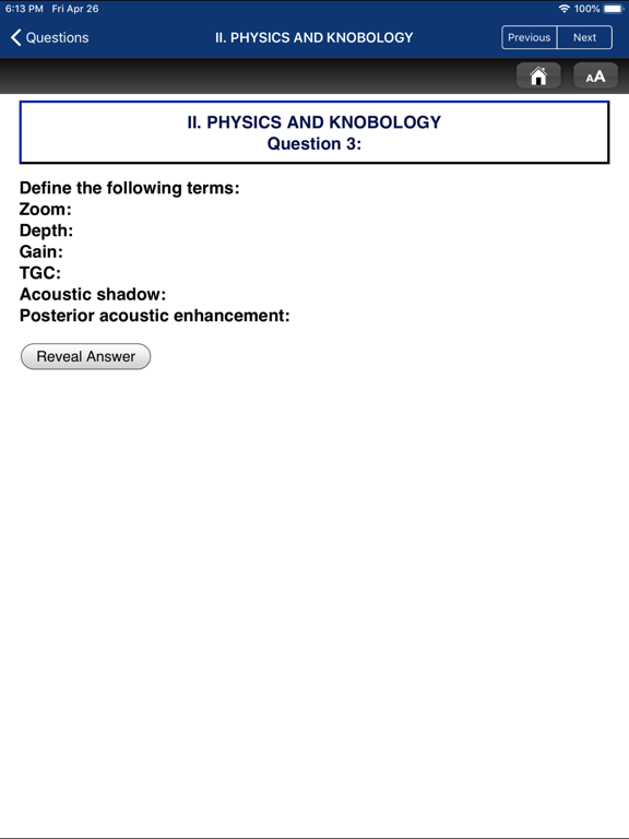 Point of Care Ultrasound Guide iPad screenshot