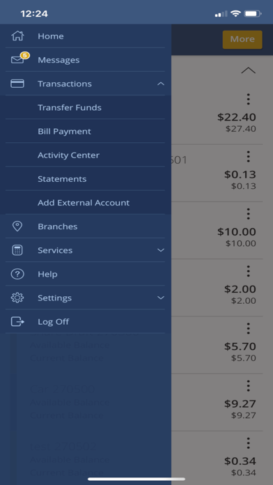 AUFCU Mobile Banking Screenshot