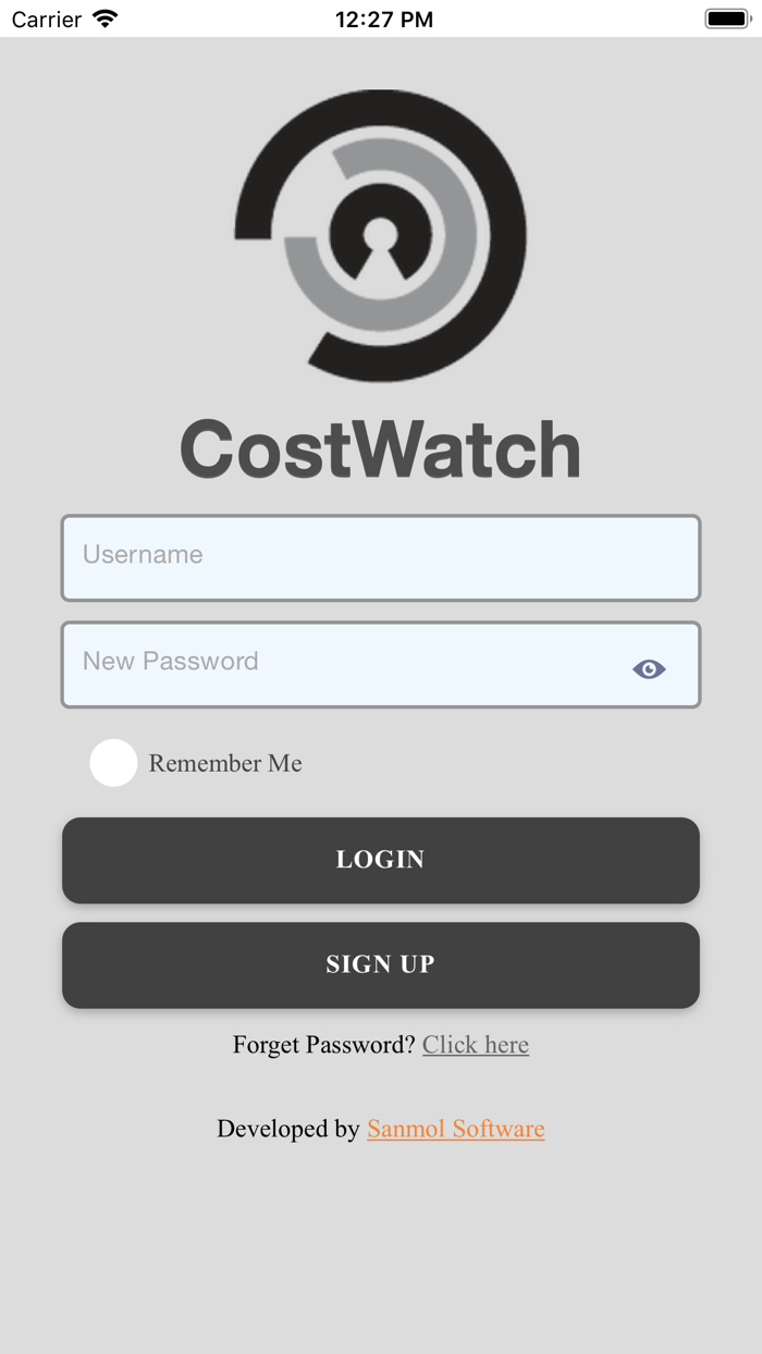 CostWatch Portal