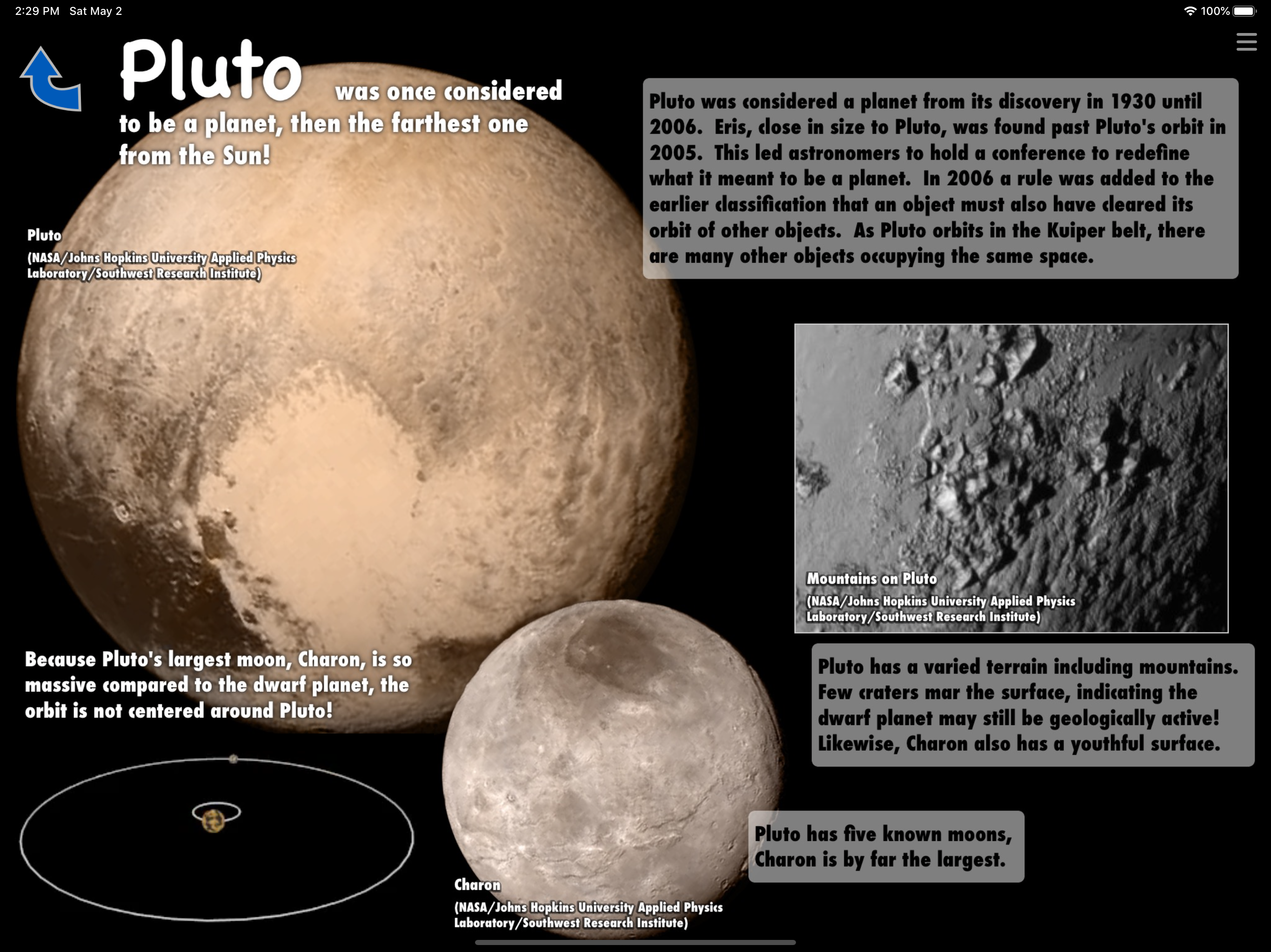 Interactive Minds Solar System screenshot 6