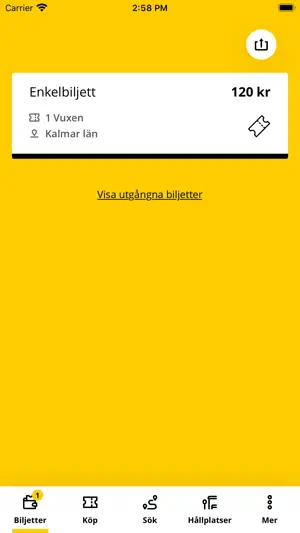 Kalmar länstrafik screenshot 1