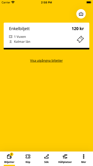 Kalmar länstrafik Screenshot