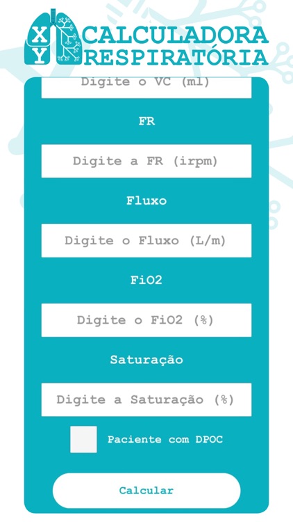 Calculadora Respiratória screenshot-3