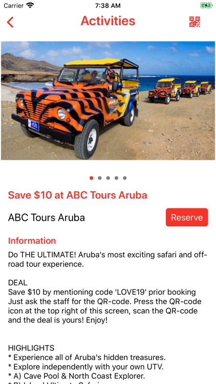 I Love Aruba Special Coupons screenshot-3