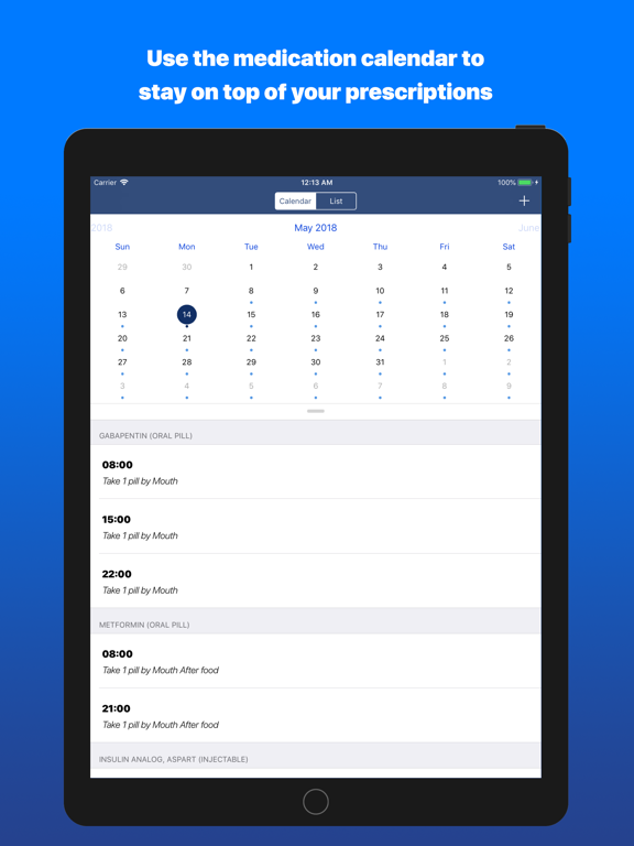Screenshot #5 pour MedManage Daily Medication Log
