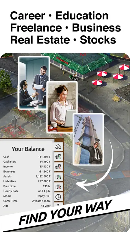 Timeflow: Business Tycoon Game screenshot 2 of 8