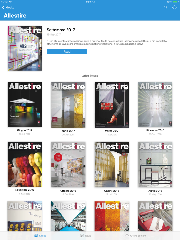 Screenshot #6 pour e-dicola Kiosk for magazines
