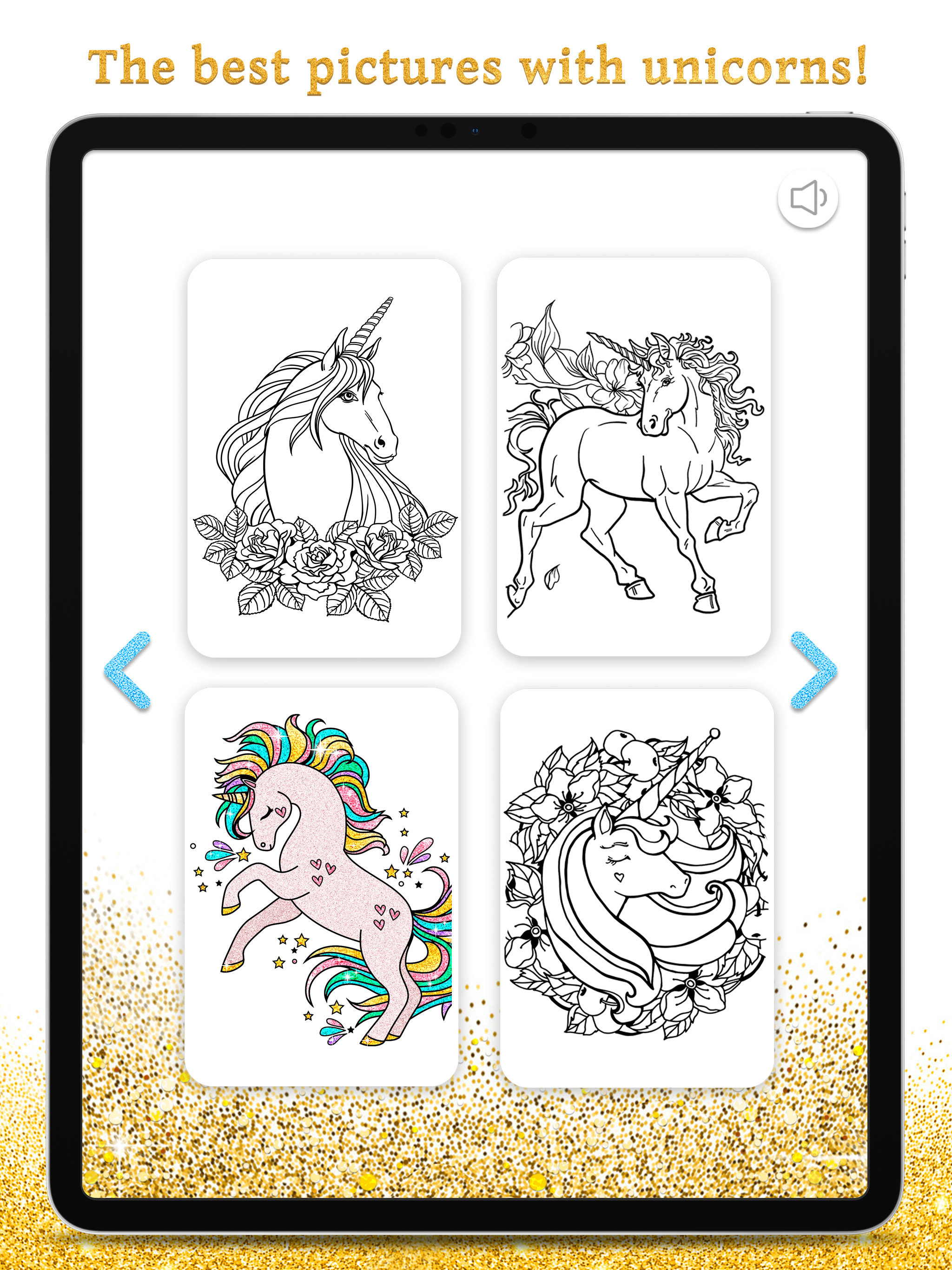 Unicorn Coloring Book Sparkle screenshot 7