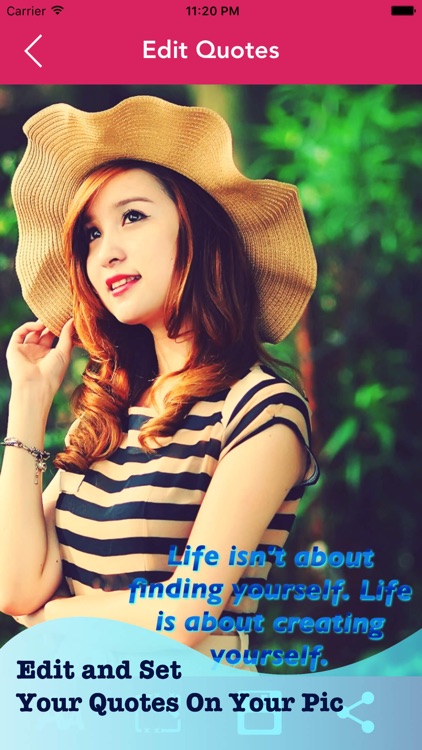 Photo Quotes Effect