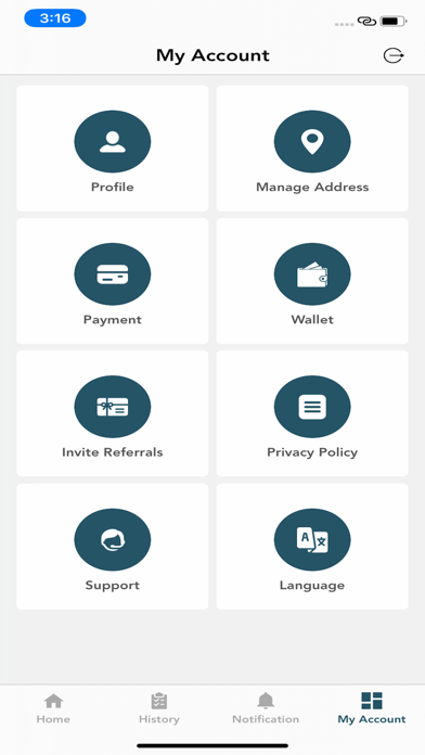App screenshot