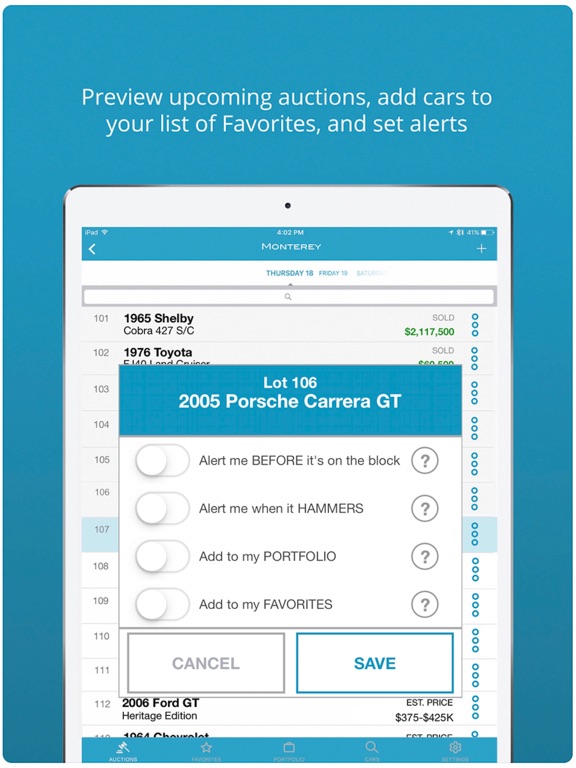 App screenshot