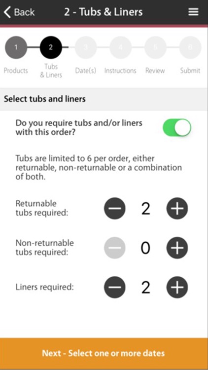 Premier Mortars Order App screenshot-4