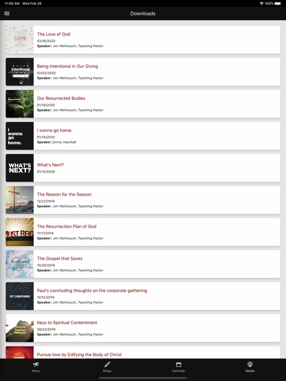 Church.App by FaithConnector iPad screenshot 5 - Lifestyle app