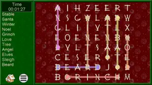 Xmas WordSearch - word seek screenshot 2