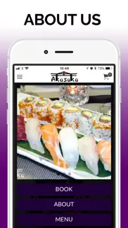 akasaka japanese restaurant iphone screenshot 3
