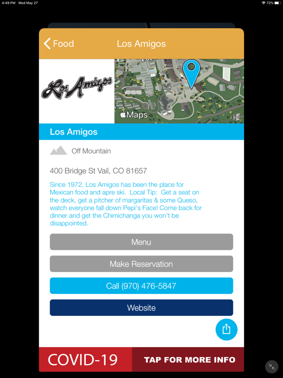 Screenshot #6 pour VAIL App Guide