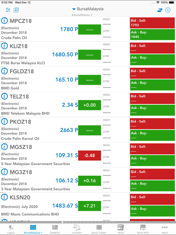 Screenshot #4 pour RHB Futures QST