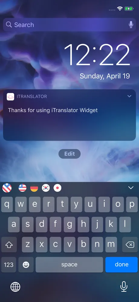 iTranslator Widget 2