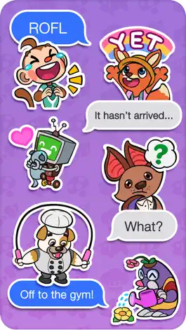 Game screenshot RoyalABC Stickers apk