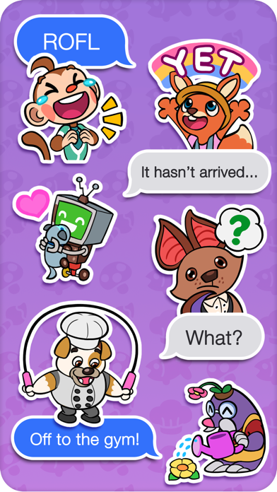 Screenshot #2 pour RoyalABC Stickers