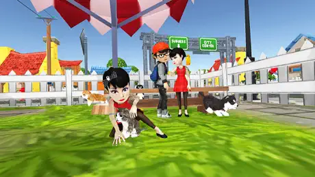 Kitten Cat Craft Vs Dog 3D Sim