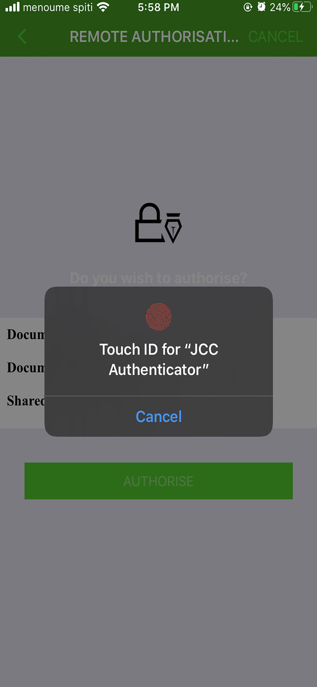 JCC Authenticator