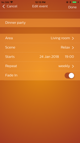Dynalite Control screenshot
