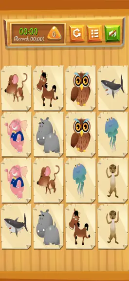 Game screenshot Memory Cartoon - Animals mod apk