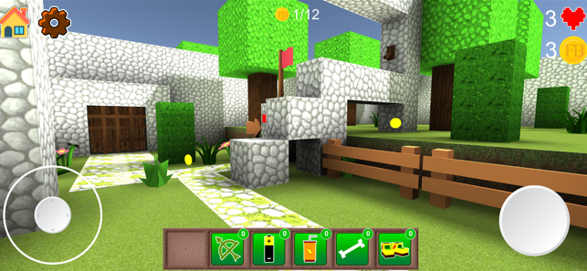 Find The Button Craft Game