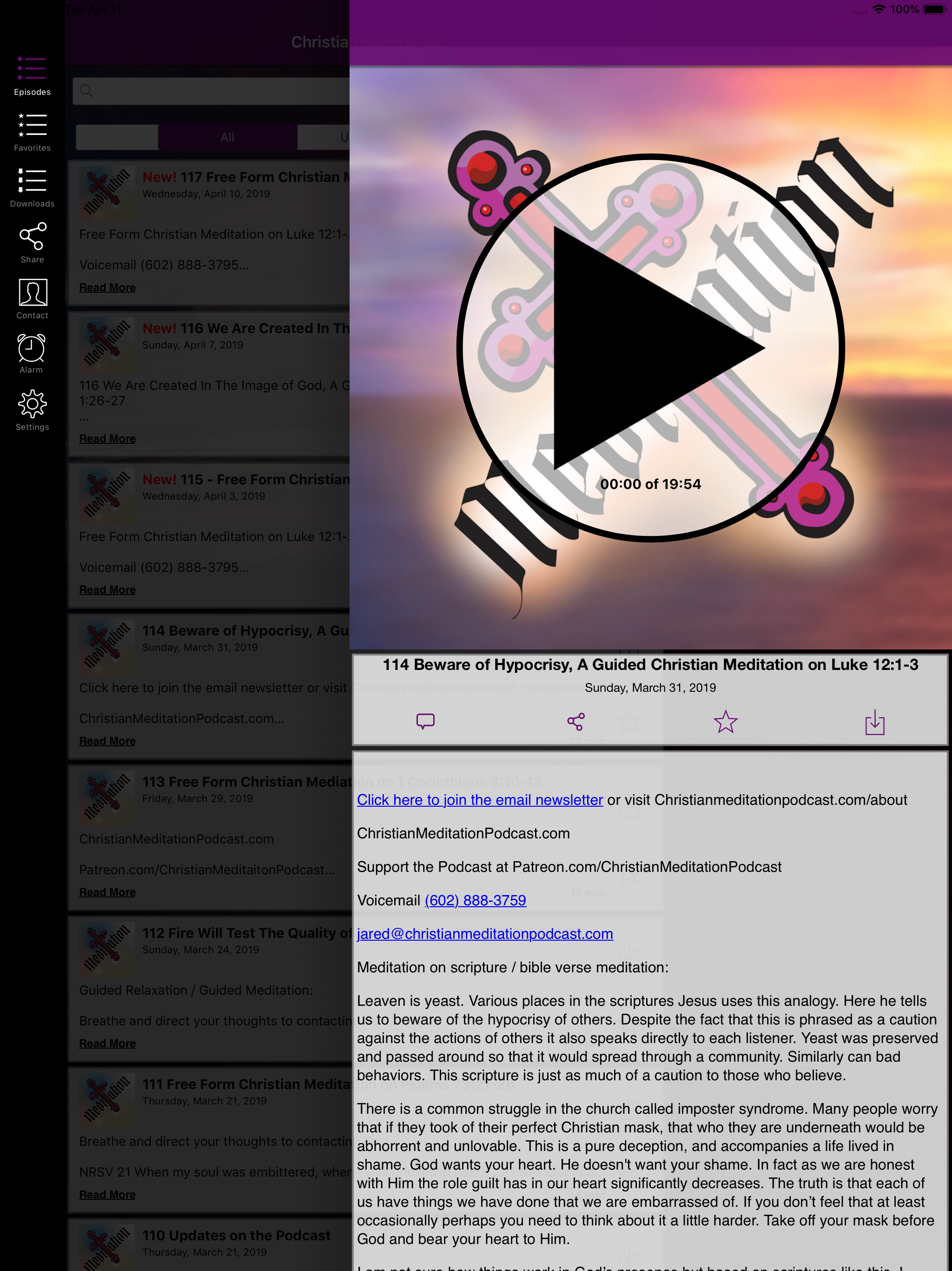 Recenter with Christ screenshot 4