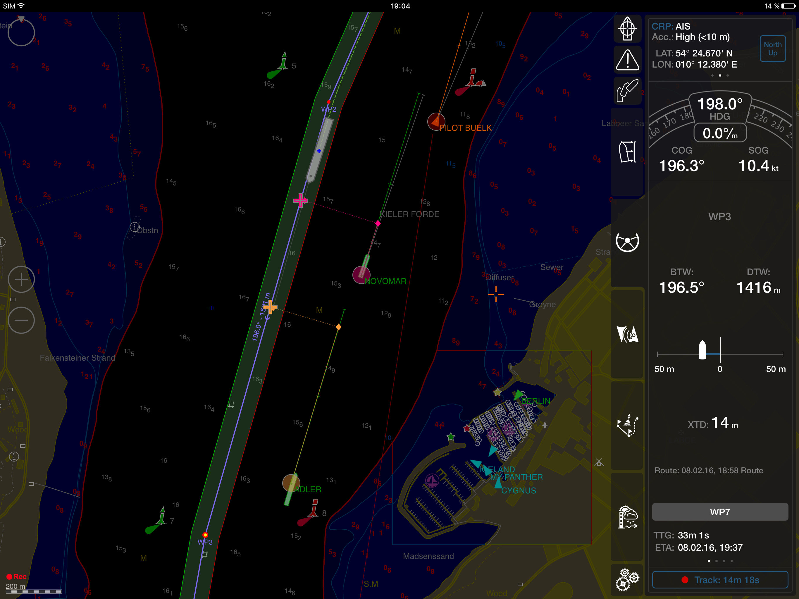 Wärtsilä Pilot PRO screenshot 3