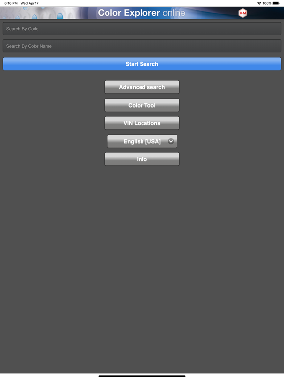 Screenshot #4 pour R-M Color-Explorer Online