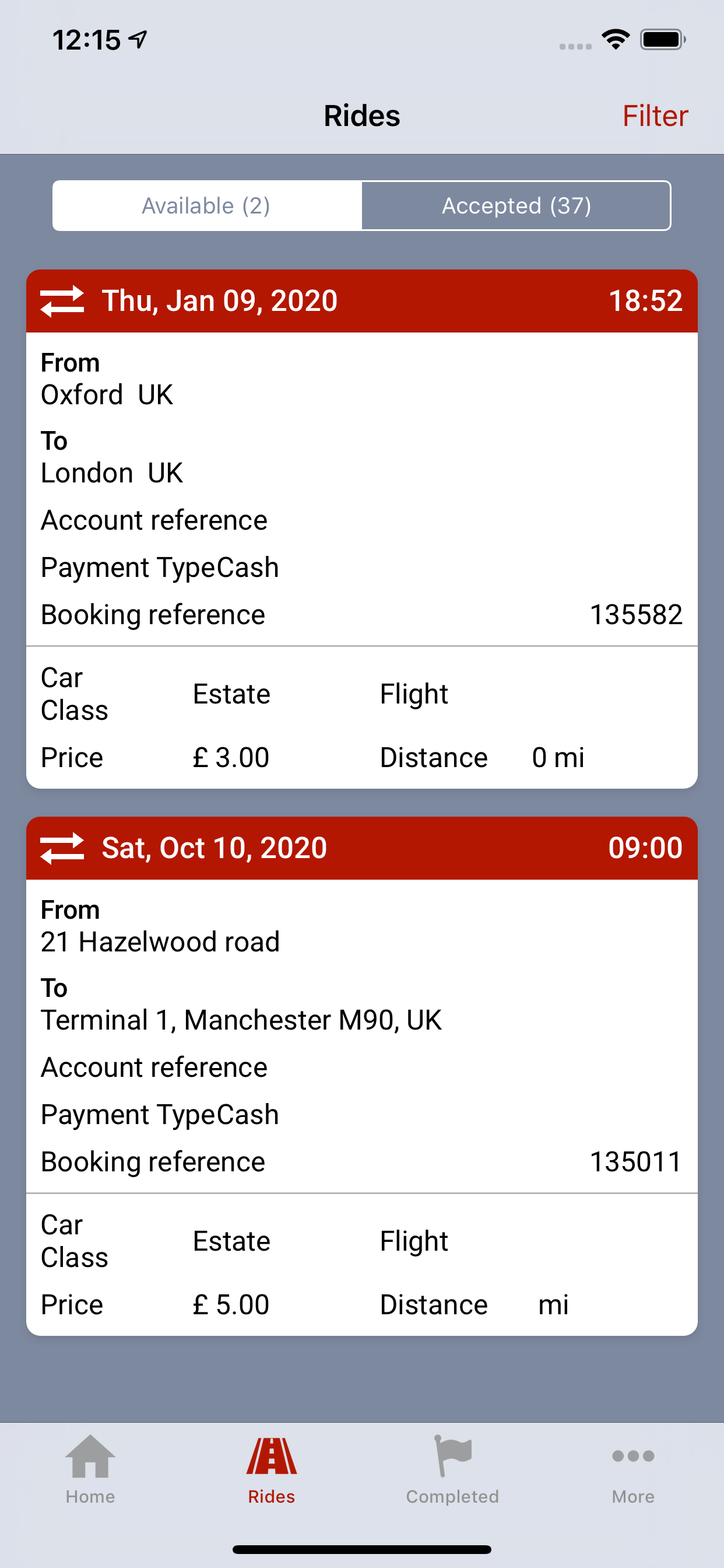 MVDispatch driver chauffeur screenshot 3