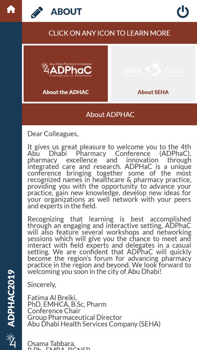 How to cancel & delete Abu Dhabi Pharmacy Conference from iphone & ipad 4
