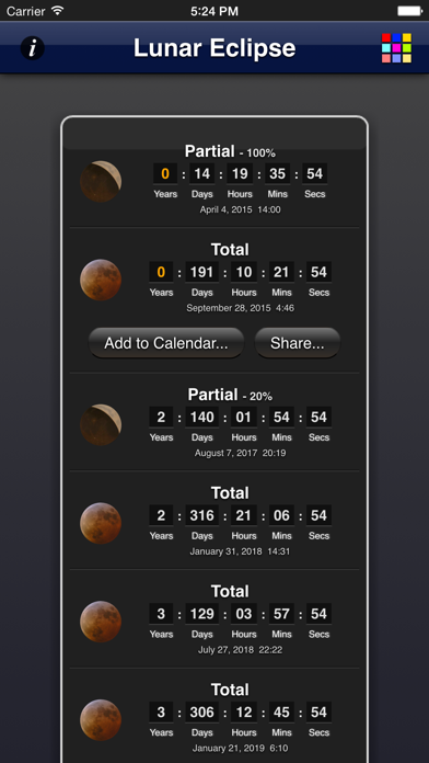Lunar Eclipse Screenshot