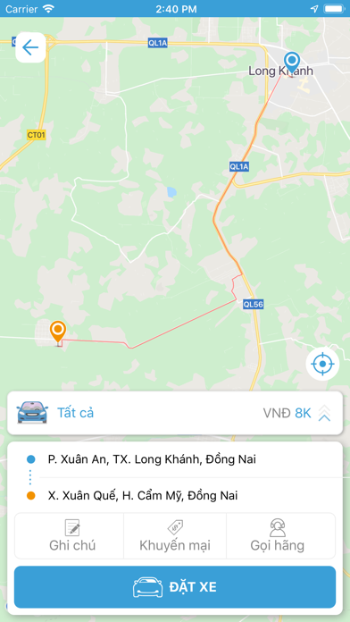 Screenshot #3 pour Long Khánh Taxi