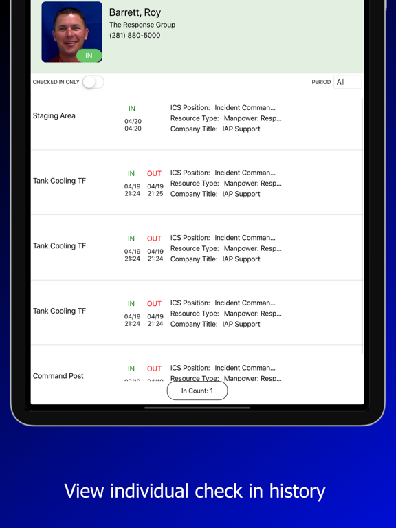 Resource Manager iPad screenshot 4 - Business app